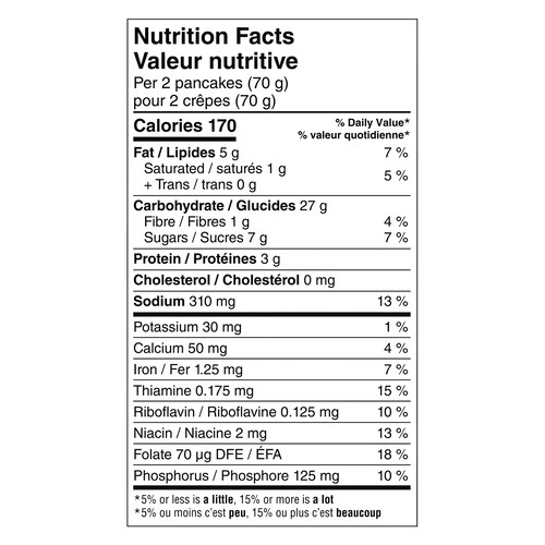 Kellogg's Eggo Frozen Pancakes Buttermilk 16 x 35 g