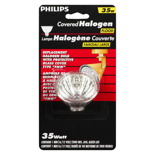 Philips 35 Watt MRC16 Halogen Flood Light Bulbs 1 EA