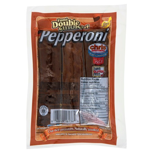 Chris Brothers Pepperoni Double Smoked 250 g