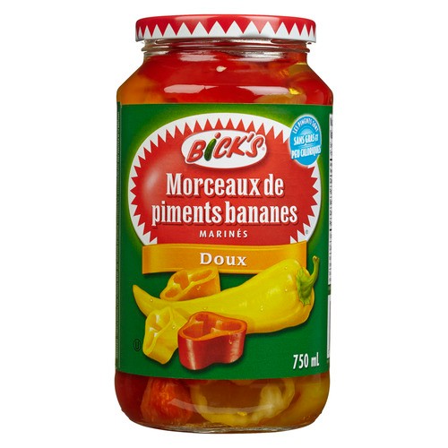 Bick's Pickles Sweet Banana Peppers 750 ml