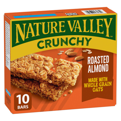 Nature Valley Granola Bars Crunchy Roasted Almond 10 x 23 g