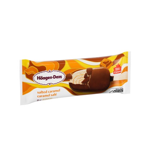 Haagen-Dazs Ice Cream Bars Salted Caramel 3 x 88 ml