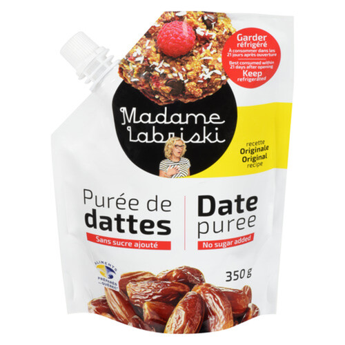 Madame Labriski No Sugar Added Dates Puree Original 350 g