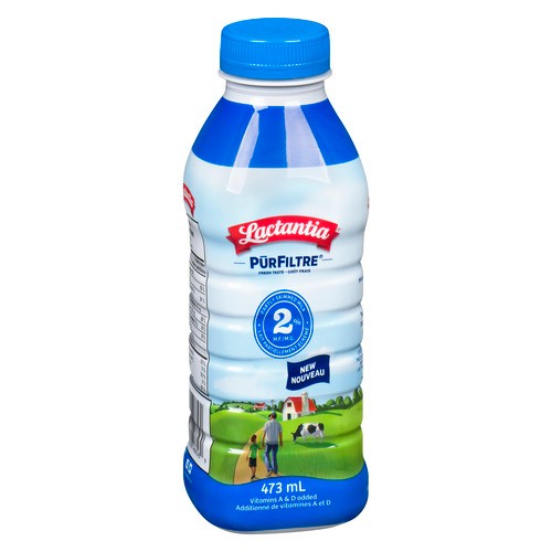 Lactantia PūrFiltre Milk 2% Partly Skimmed 473 ml
