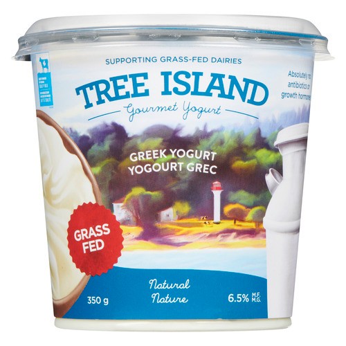 Tree Island Gourmet Yogurt Greek Natural Yogurt 325 g