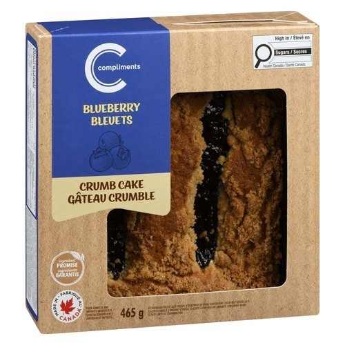 Compliments Crumb Cake Blueberry 465 g
