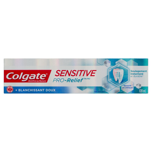 Colgate Sensitive Pro Relief Whitening Toothpaste 120 ml