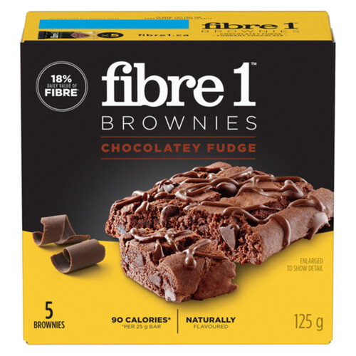 Fiber 1 Brownies Bar Chocolatey Fudge 125 g