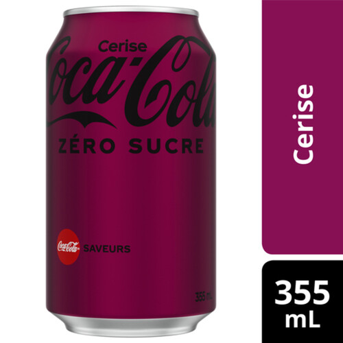 Coca Cola Soft Drink Zero Cherry 355 ml