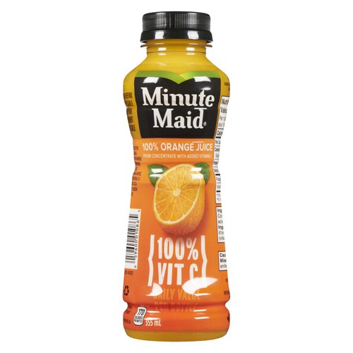 Minute Maid Orange Juice 355 ml (bottle)
