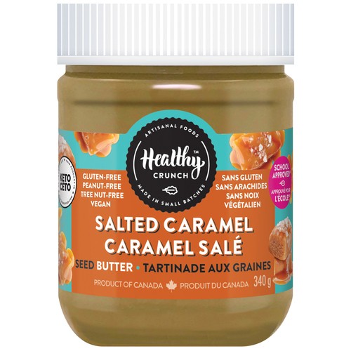 Healthy Crunch Sunseed Butter Salted Caramel 340 g