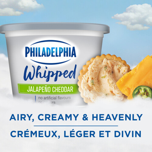 Philadelphia Whipped Cream Cheese Jalapeno Cheddar 227 g