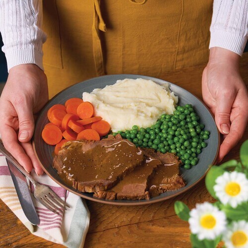 Pebbles Frozen Dinner Meals Roast Beef 600 g