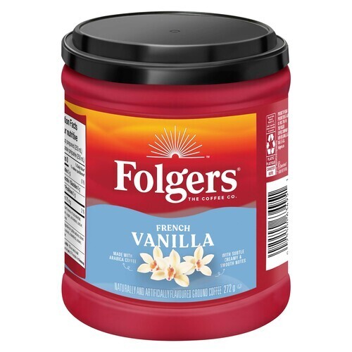 Folgers Ground Coffee French Vanilla 272 g