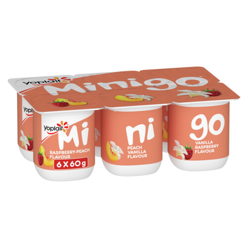 Yop 3% Minigo Duo Variety Pack Kids Snack 6 x 60 g