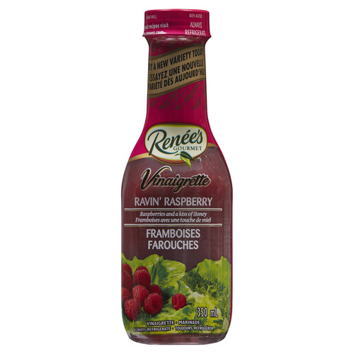 Renée’s Gourmet Salad Dressing Ravin' Raspberry Honey 350 ml