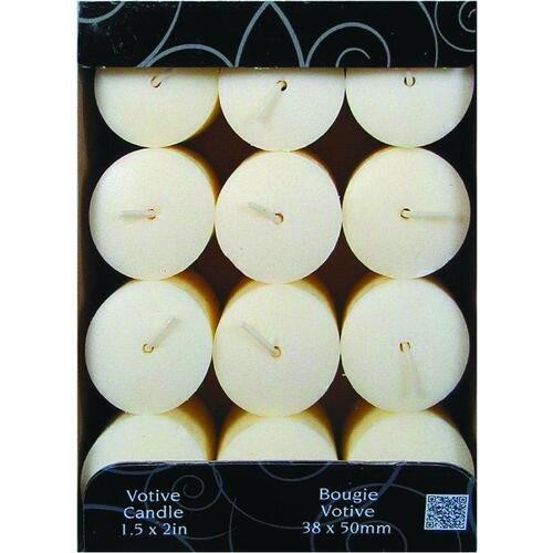 Candle-lite Votive Candles Creamy Vanilla Swirl 1 Pack