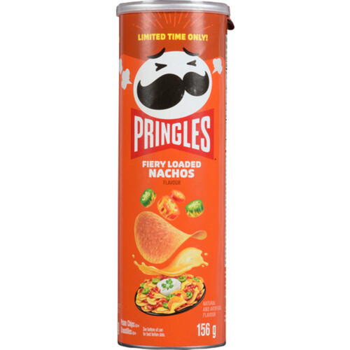 Pringles Canned Chips Nacho 156 g