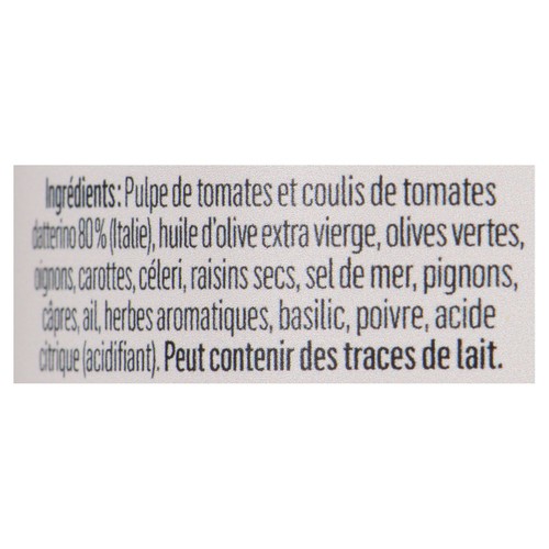 Favuzzi Sauce Tomato Puttanesca-Style 480 ml