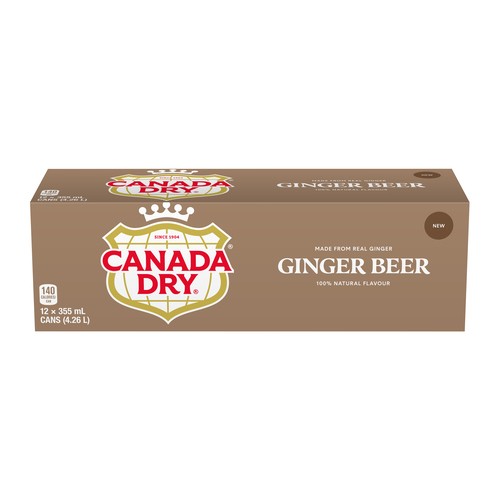 Canada Dry Ginger Beer 12 x 355 ml (cans)