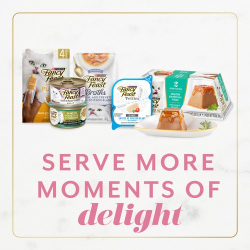 Fancy Feast Gems Wet Cat Food Mousse Paté With Salmon 2 x 57 g