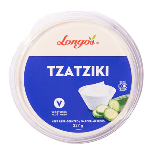 Longo's Vegetarian Dip Tzatziki 227 g