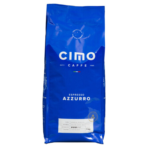 Cimo Coffee Beans Espresso Azzurro 1 kg