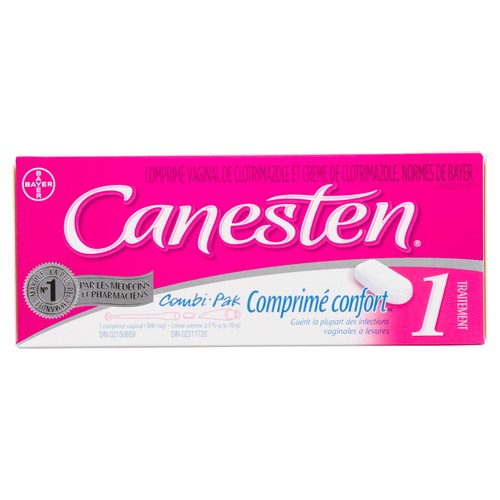 Canesten 1 Day Vaginal Cream Combo Pack 1 EA