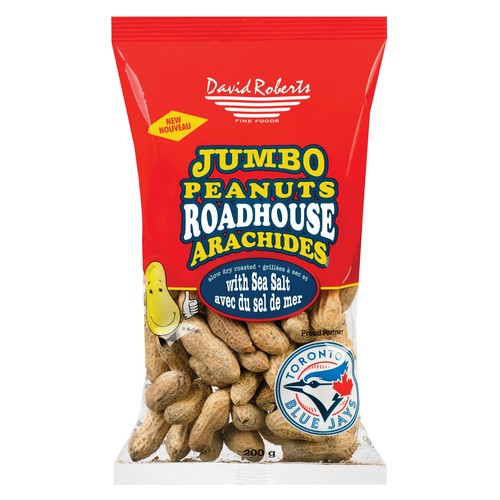 David Roberts Jumbo Peanuts In Shell Sea Salt 200 g