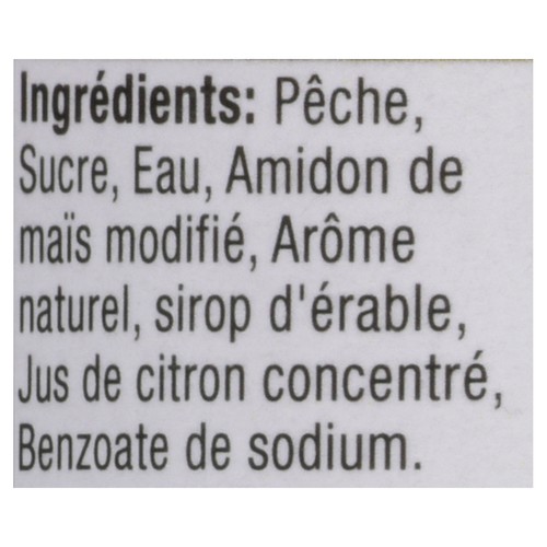 La Fraisonnee Spread Maple & Peach 250 ml