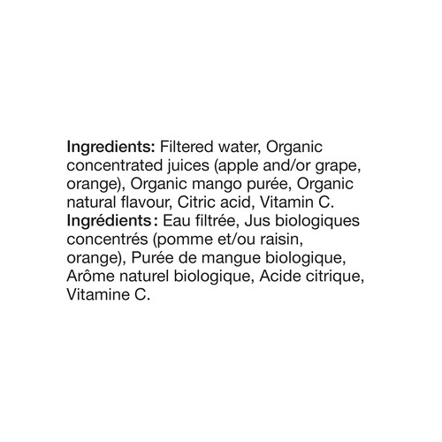 Kiju Organic Fruit Juice Blend Mango Orange 1 L