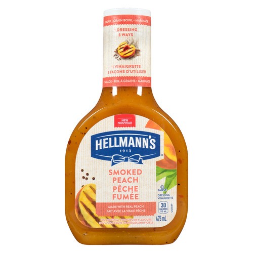 Hellmann's Salad Dressing Smoked Peach 475 ml