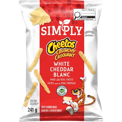 Simply Cheetos Crunchy Snack White Cheddar Cheese 241 g