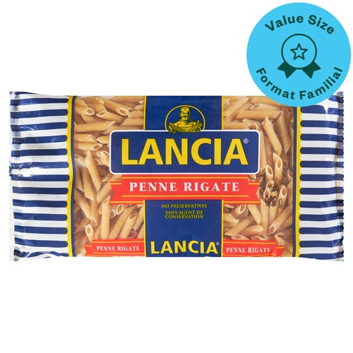 Lancia Pasta Penne Rigate Value Size 900 g