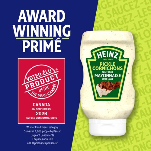 Heinz Mayonnaise Style Sauce Pickle 340 ml
