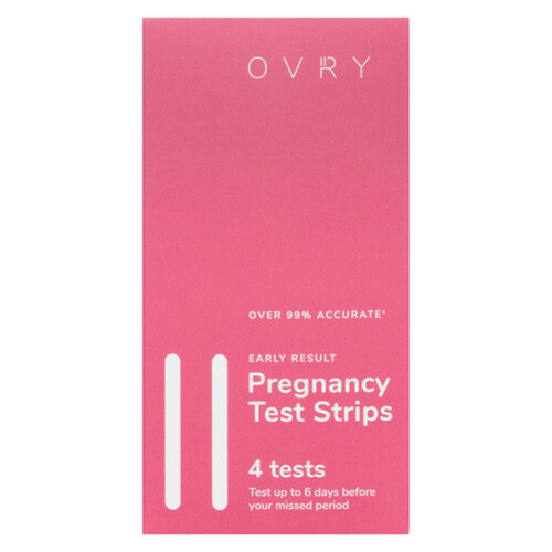 Ovry Pregnancy Test Strips 4 Count