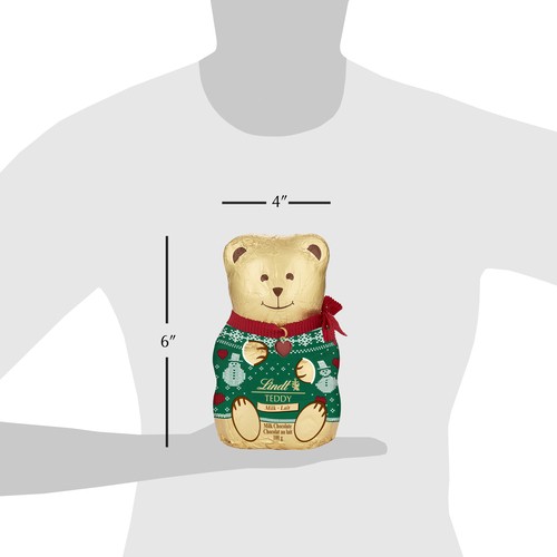 Lindt Christmas Milk Chocolate Teddy Sweater 100 g