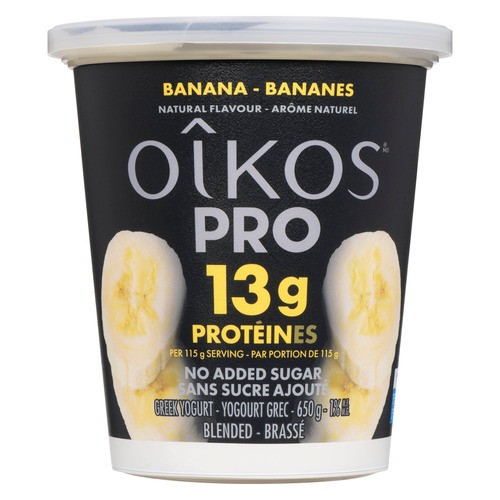 Oikos PRO High Protein Yogurt Banana 18 g protein 650 g
