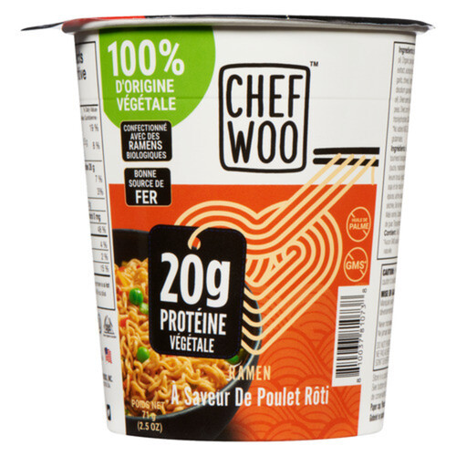 Chef Woo Noodle Cup Roasted Chicken 71 g