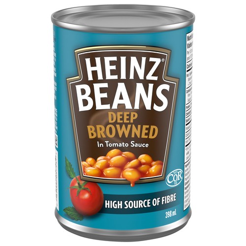 Heinz Canned Beans Deep-Browned with Tomato Sauce 398 ml