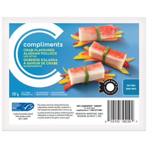 Compliments Balance Imitation Crab Legs 227 g