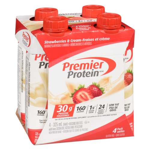 Premier Protein Shake Strawberry 4 x 325 ml