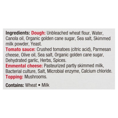Stromboli Frozen Pizza Mushroom & Emmental 367 g