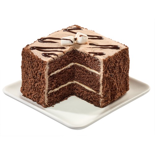 Dufflet Pastries Domed Square Cake Hot Chocolate 360 g (frozen)