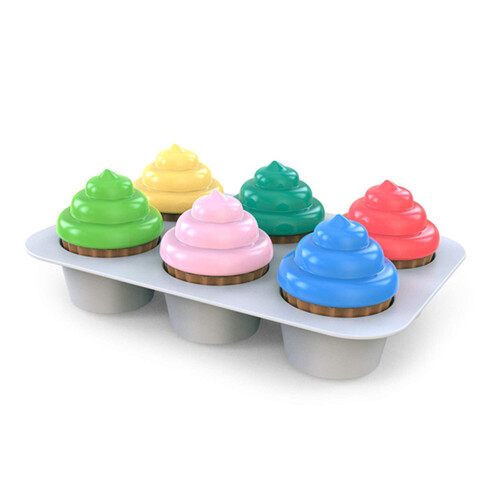 Bright Starts Toy Sort & Sweet Cupcakes Shape Sorting  