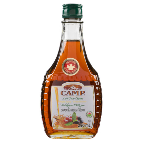 Camp Organic Amber Maple Syrup 250 mL