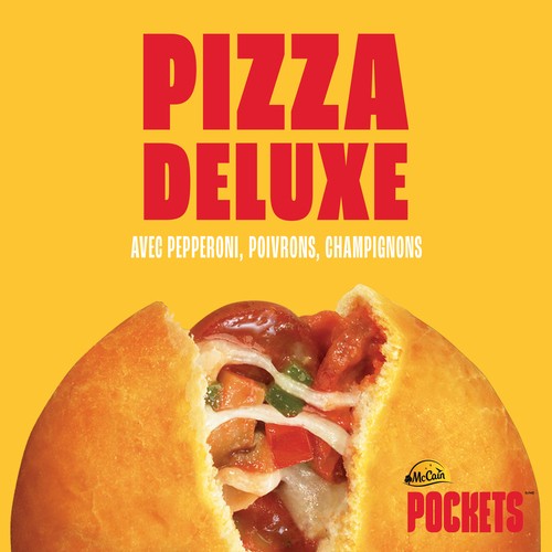 McCain Pizza Pochettes deluxe 6 x 100 g