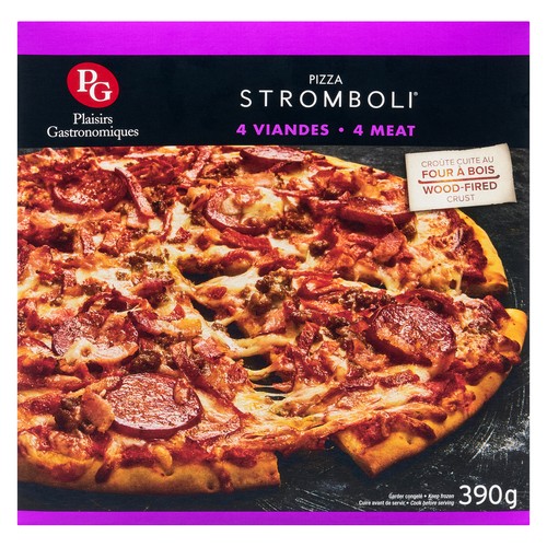 Stromboli Frozen Pizza 4 Meats 390 g