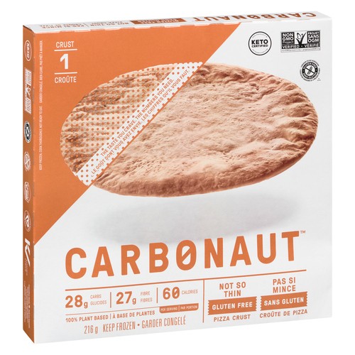 Carbonaut Gluten-Free Frozen Pizza Crust Not So Thin 216 g
