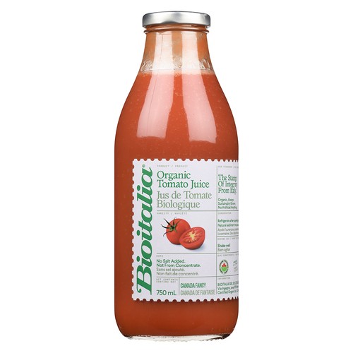 Bioitalia Organic Juice Tomato Vegetable 750 ml (bottle)